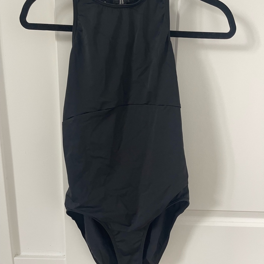 Adult Black Dance Leotard